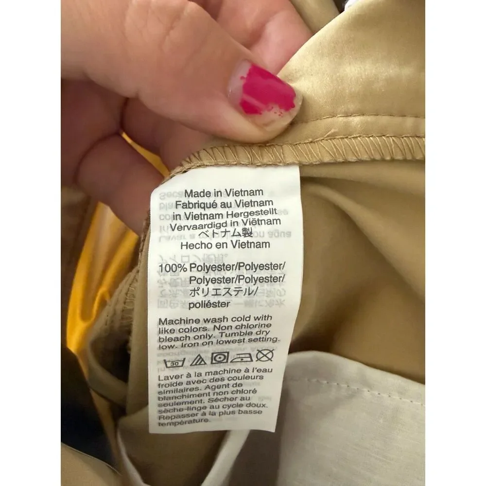 NWT J.Crew 5-Pocket Tech Pant Men’s 33x32 Slim British Khaki Stretch AI044